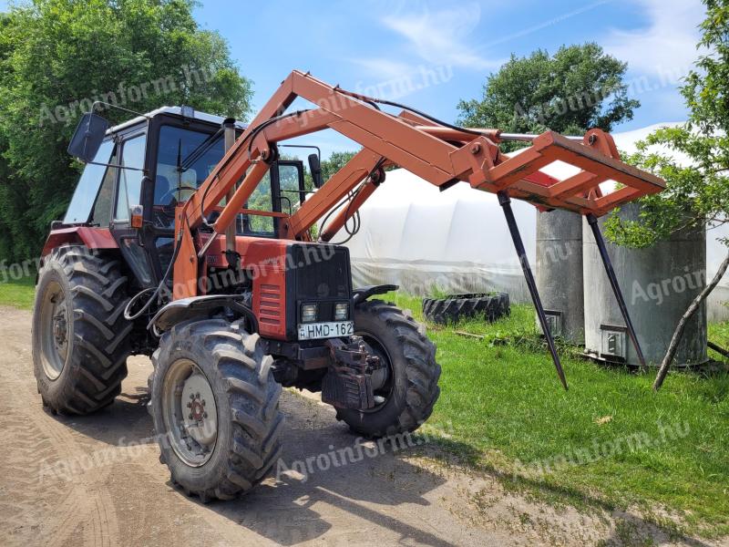 MTZ traktor,  pótkocsi