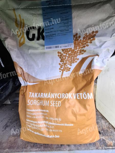 Kite mikrogranulált starter műtrágya és cirok vetőmag