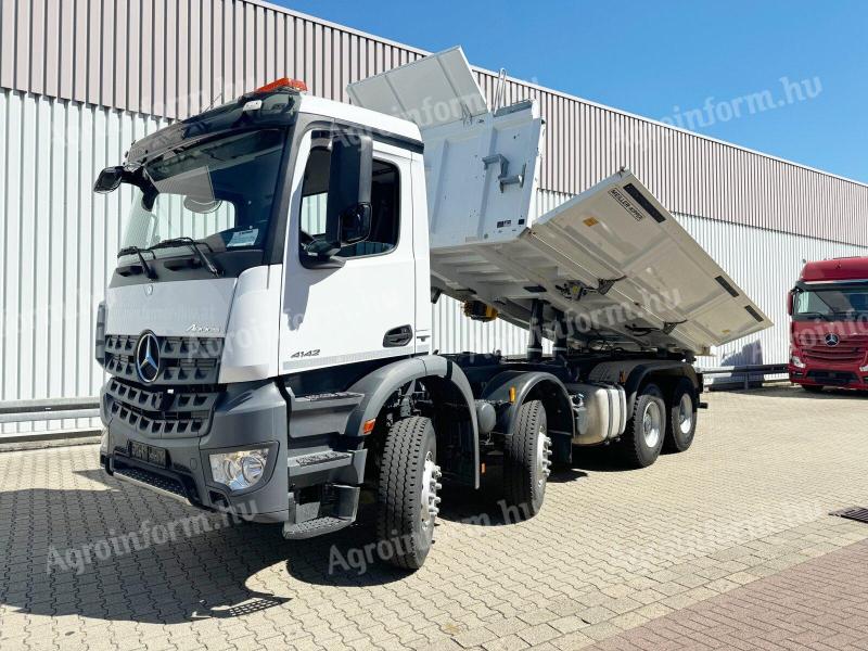 Mercedes-Benz Arocs 4142/48 K 8x4/4 / 2021 / 18 935 km / Lízing 20%-tól