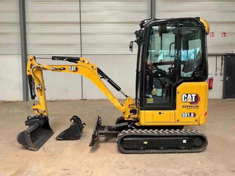 CAT 301.8 ÚJ / 2022 / 19 üzemóra / Lízing 20%-tól