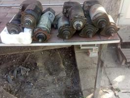 IFA W50 és L60 önindítók - 3 új és 5 használt