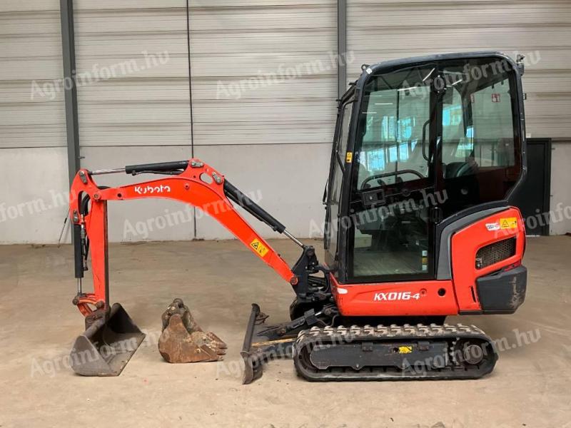 Kubota KX 016-4 / 2017 / 2.183 üzemóra / Lízing 20%-tól