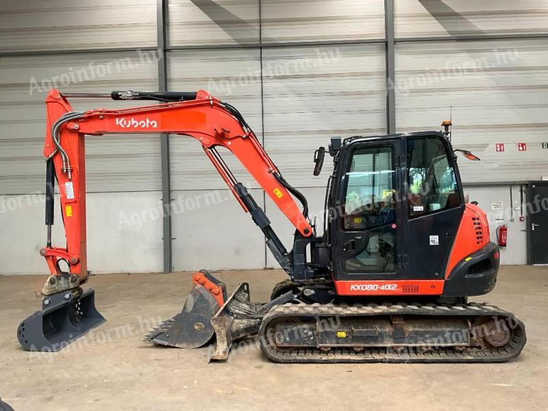Kubota KX 080-4 A 2/2020/2.073 üzemóra/lízing 20%-tól