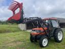 Kubota 60LE PowerShift 28km/h Új Krokodil Rakodó 4Új Gumi klíma japán traktor kistraktor
