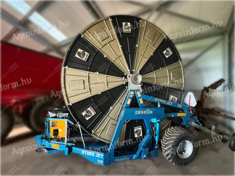Turbina-meghajtású öntöződob 450 m csőhossz / Casella LL 110-450 (használt állapot)