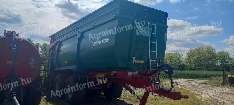Farmtech Durus 2000S tandemtengelyes teknős pótkocsi eladó