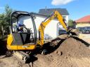 JCB 8018 CTS MINIKOTRÓGÉP,  JÓ ÁLLAPOTBAN ELADÓ. 2014 -ES ÉVJÁRAT,  2270 ÜZEMÓRA. 1.8 TONN
