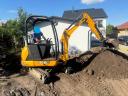 JCB 8018 CTS MINIKOTRÓGÉP,  JÓ ÁLLAPOTBAN ELADÓ. 2014 -ES ÉVJÁRAT,  2270 ÜZEMÓRA. 1.8 TONN