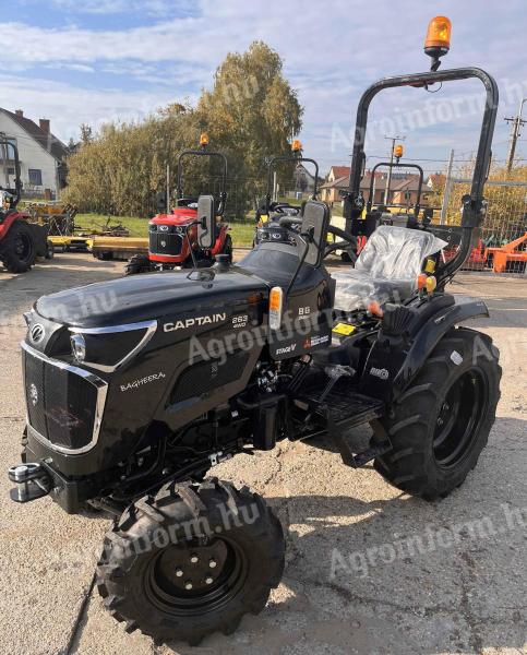 (Új) Captain 263 4WD kistraktor széles kerékkel