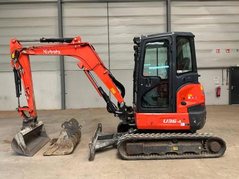Kubota U 36-4 / 2018 / 1 758 üzemóra / Lízing 20%-tól