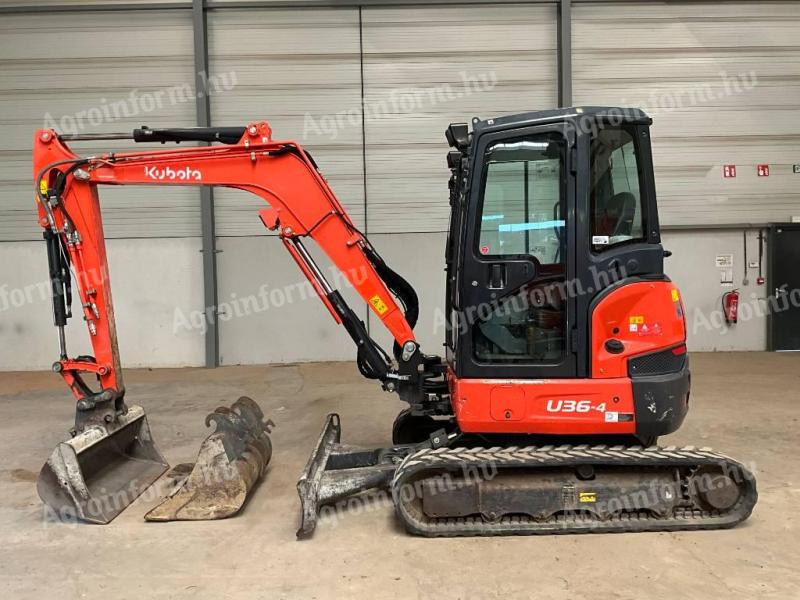 Kubota U 36-4 / 2018 / 1 758 üzemóra / Lízing 20%-tól