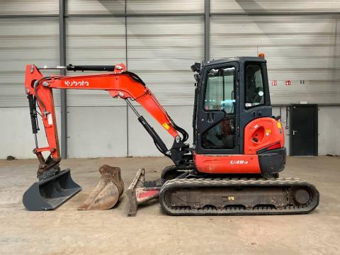 Kubota U 48-4 / 2017 / 3 721 üzemóra / Lízing 20%-tól