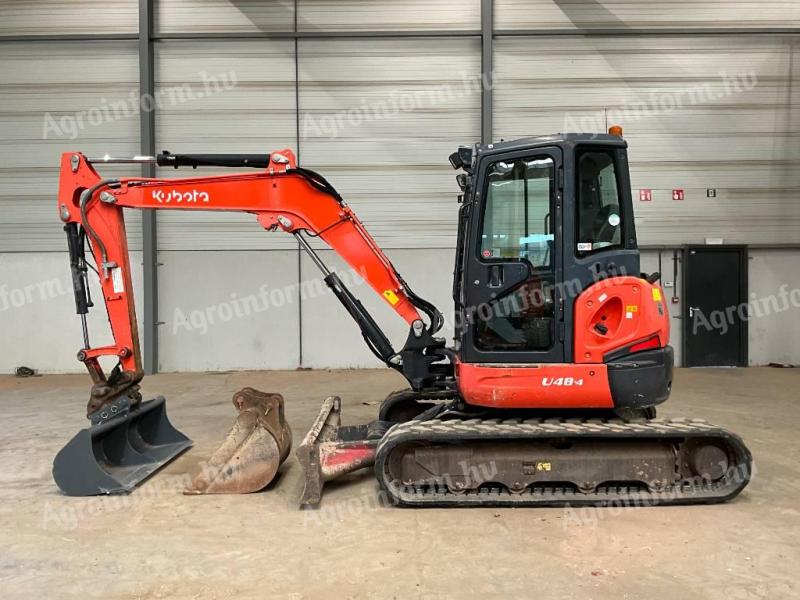 Kubota U 48-4 / 2017 / 3 721 üzemóra / Lízing 20%-tól
