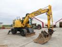 Komatsu PW148-10 gumikerekes kotrógép