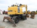 Komatsu PW148-10 gumikerekes kotrógép
