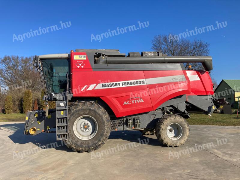 Kombájn Massey Ferguson 7347S (MCS) ACTIVA 276 LE (2013,  3400 üzemóra)