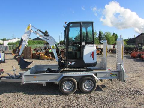 Bobcat E 19 + Unsinn 3618-35-14 / 2023 / 363 üzemóra / Lízing 20%-tól