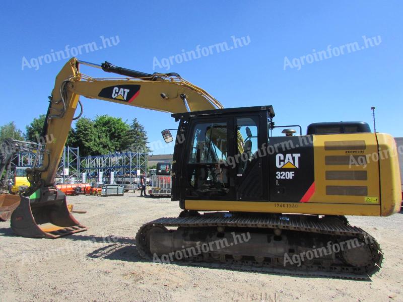 Caterpillar 320 F L / 2017 / 7 371 üzemóra / Lízing 20%-tól