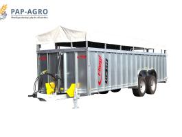 Fliegl TTW 140 tandem állatszállító pótkocsi
