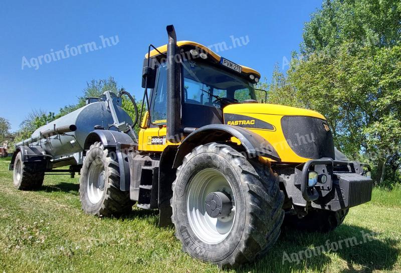 JCB FASTRAC 3220 PLUS ( CSERE-BESZÁMÍTÁS)