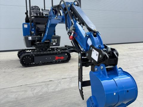 Rippa R10 ECO gumihevederes kotrógép | Kubota motorral | Készletről azonnal átvehető