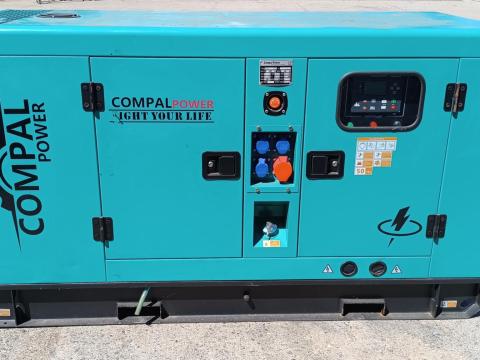 Új Compal Power áramfejlesztő generátor 50 kW eladó Új Compal Power áramfejlesztő generátor 50 kW eladó