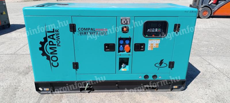 Új Compal Power áramfejlesztő generátor 50 kW eladó