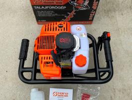 Földfúró Talajfúró 73 cm³ / 6.3 Le Gödörfúró + 100, 200, 300-as fúró +50cm toldószár * Haina H-1901 *