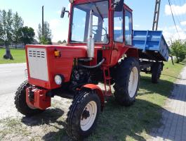 T25 traktor pótkocsival