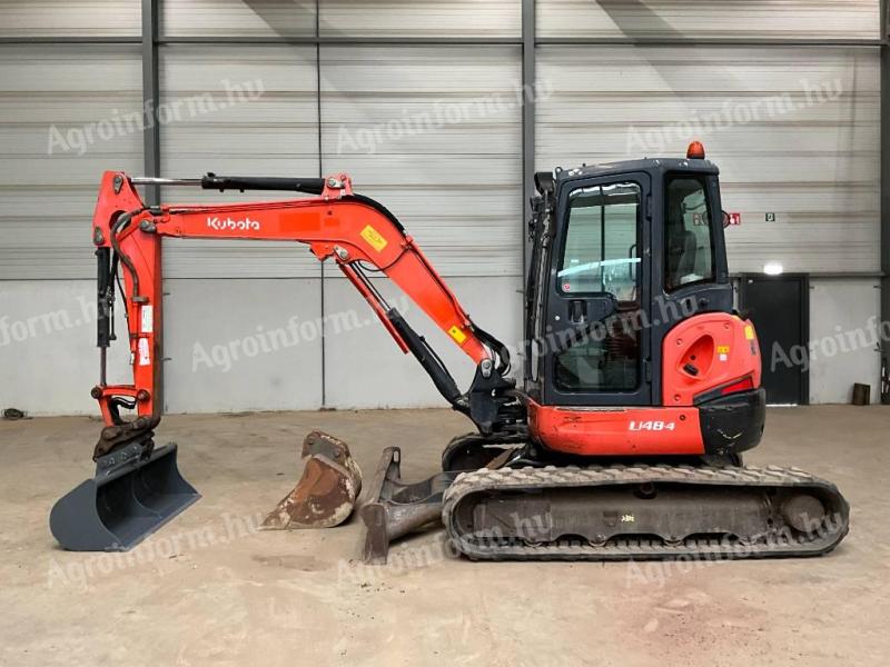 Kubota U 48-4 / 2014 / 3 439 üzemóra / Lízing 20%-tól