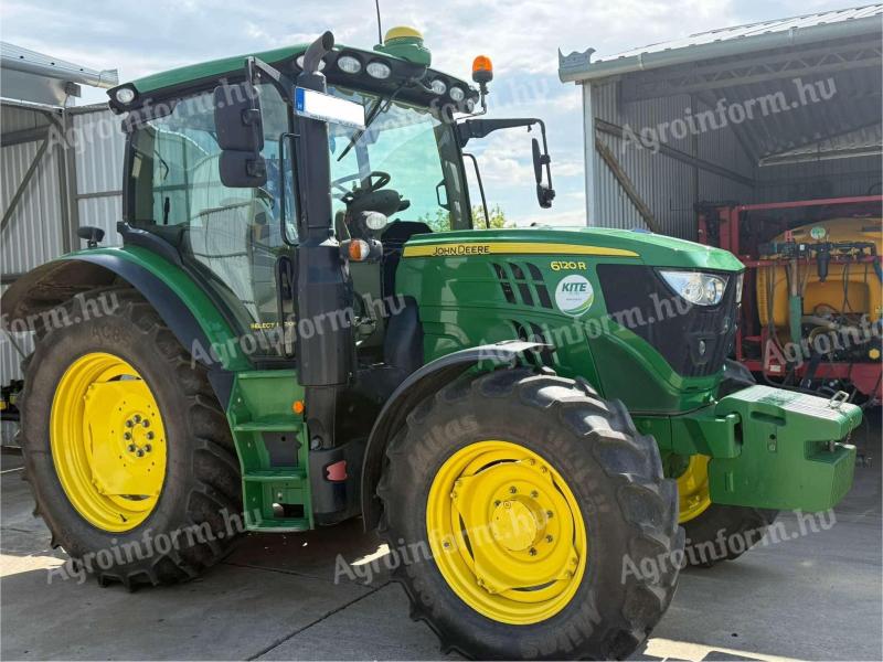 John Deere 6120R bérgép bérbeadás RTK monitorral vetéshez és sorközműveléshez
