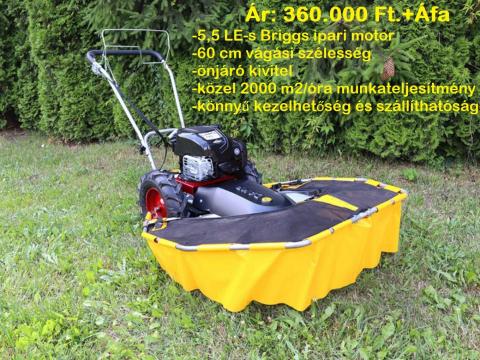 5,5 LE-s Tekton Briggs magasgazvágó-dobkasza gép (cseh gyártmány) 5,5 LE-s Tekton Briggs magasgazvágó-dobkasza gép (cseh gyártmány)