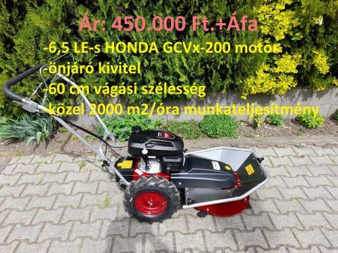 6,5 LE-s Triton Honda magasgazvágó-kaszáló gép (cseh gyártmány) 6,5 LE-s Triton Honda magasgazvágó-kaszáló gép (cseh gyártmány)