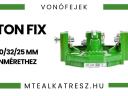 Vonófejek mezőgazdasági gépekhez automata D38 mm / K80 / piton fix