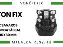 Vonófejek mezőgazdasági gépekhez automata D38 mm / K80 / piton fix
