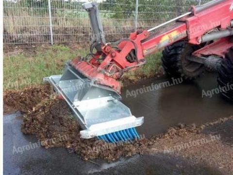 Seprűkefe adapter rakodógépre,  homl.rakodóra,  ker. rakodóra,  tel.rakodóra PÁLYÁZHATÓ!