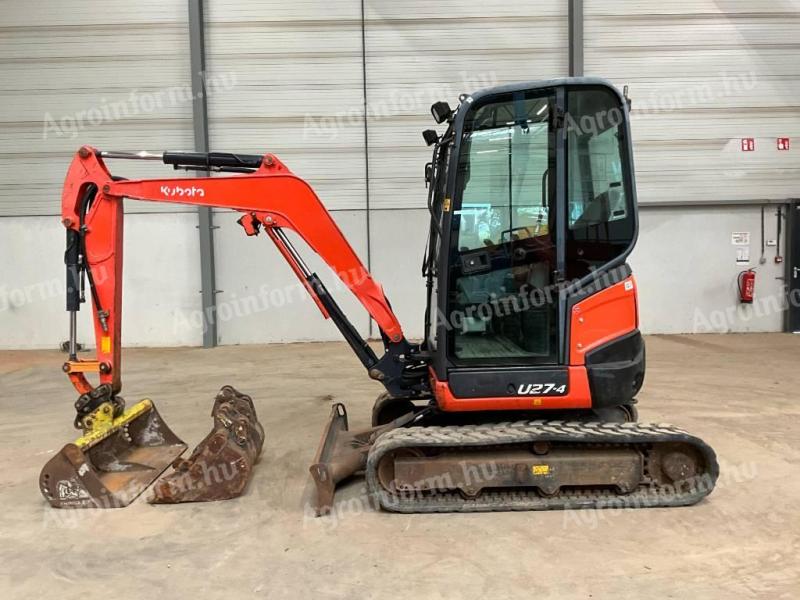 Kubota U 27-4 / 2016 / 2 809 üzemóra / Lízing 20%-tól