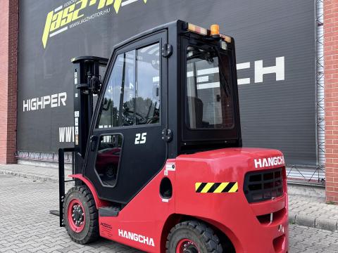 Hangcha CPCD25 szinte új, 2,5 tonnás dízel targonca eladó Hangcha CPCD25 szinte új, 2,5 tonnás dízel targonca eladó