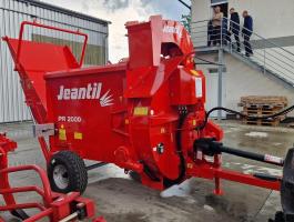 Jeantil PR2000 vontatott bálabontó,  szalmafúvó – Új,  francia gyártmány 2025