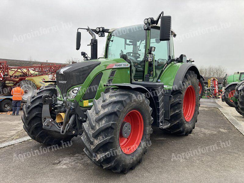 Fendt 718 Vario ProfiPlus S4 traktor - Szép állapotban