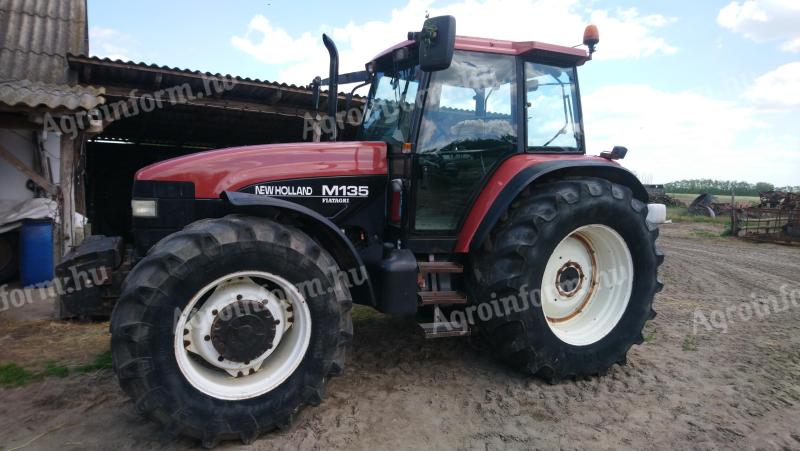 New Holland M135 Fiatagri traktor eladó, 5 év műszakival