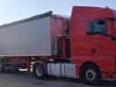 MAN TGX 18.440 + gabonaszállító félpótkocsi (55 m³)