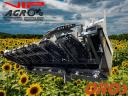 Új OROS SUN 8 soros csukható,  szárzúzós napraforgó adapter akcióban VIP AGRO Kft