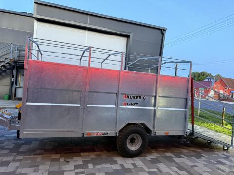 Cynkomet T 677 Kurier 6 állatszállító - lízingre - 10% önerőtől - Royal Traktor Cynkomet T 677 Kurier 6 állatszállító - lízingre - 10% önerőtől - Royal Traktor