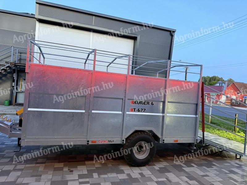 CYNKOMET T 677 KURIER 6 ÁLLATSZÁLLÍTÓ - LÍZINGRE - 10% ÖNERŐTŐL - ROYAL TRAKTOR