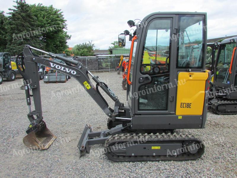 Volvo EC18E / 2023 / 4 üzemóra / Lízing 20%-tól