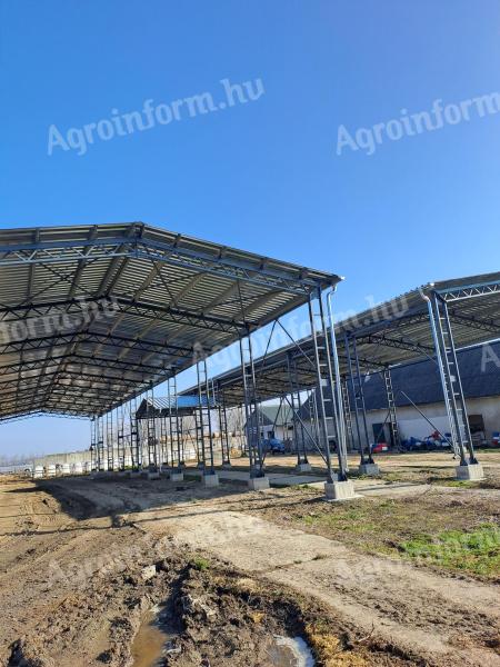 Eladó szétszerelhető csarnok