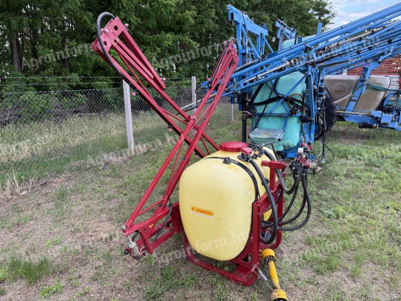 HARDI 400/8 m-es vegyszerező,  függesztett szántóföldi permetező újszerű állapotban