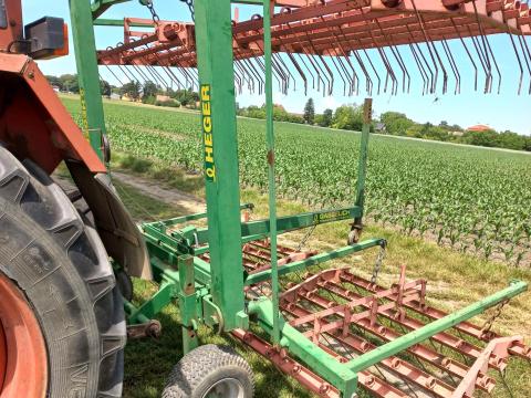 Heger gyomfésű, 6 méter Heger gyomfésű, 6 méter