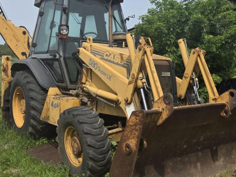 Case 580 Super LE kombi gép Case 580 Super LE kombi gép